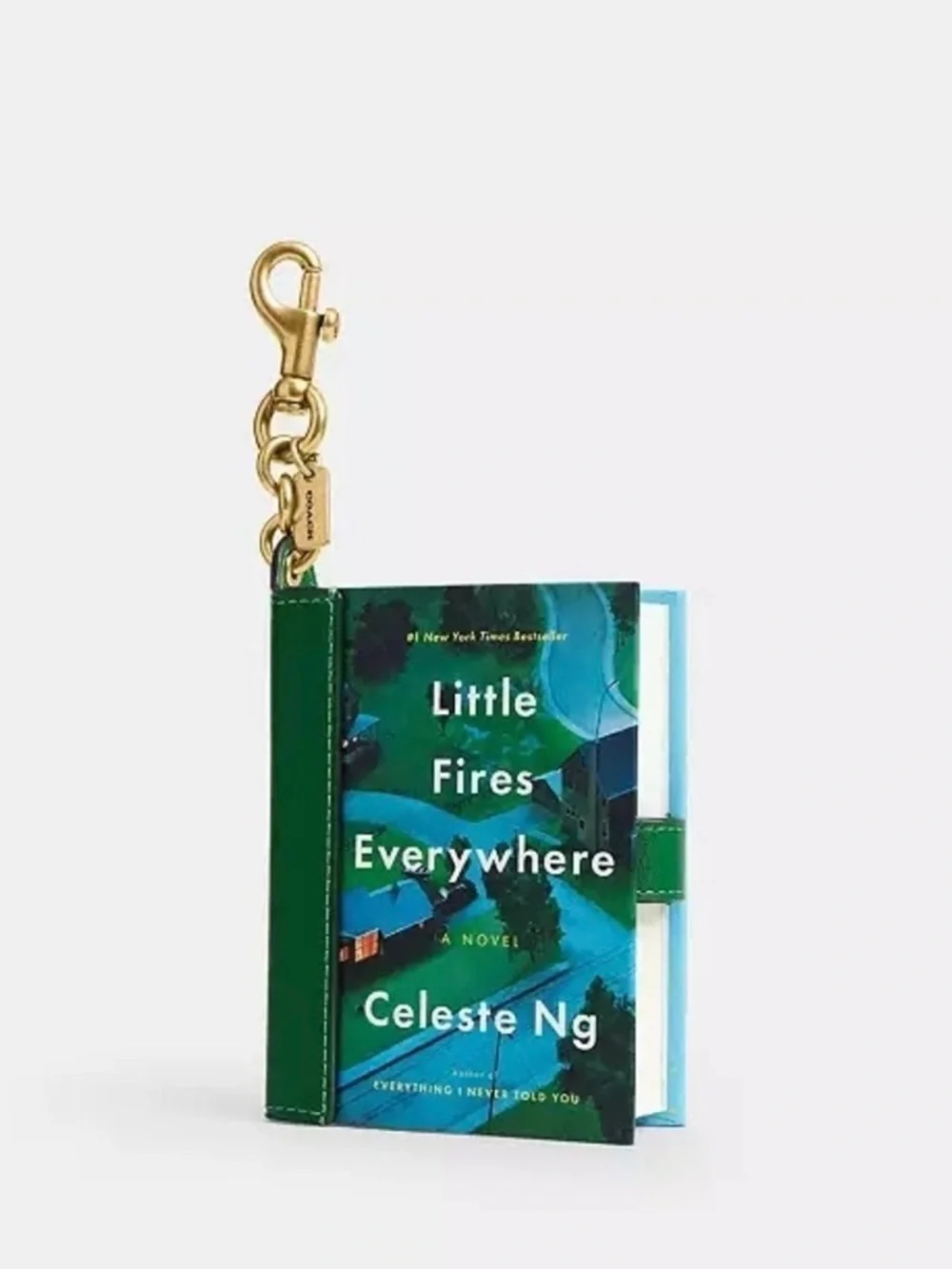 Coach Book Bag Charm—Little Fires Everywhere—NWT - Picture 2 of 7